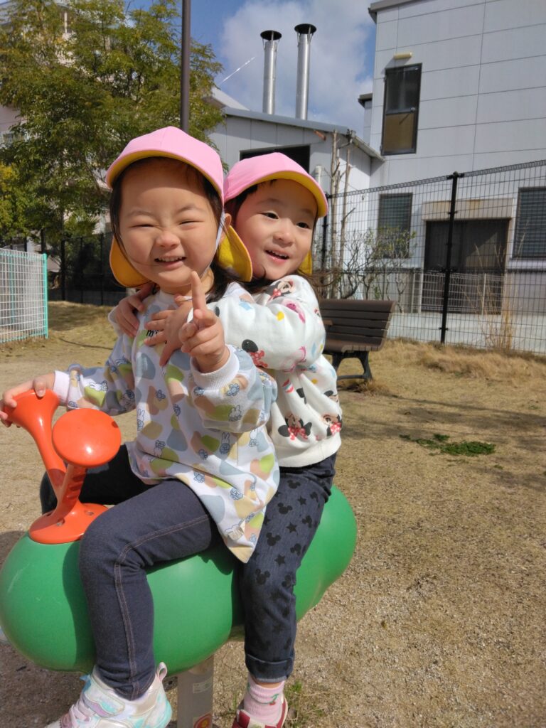 公園で遊んだあとは