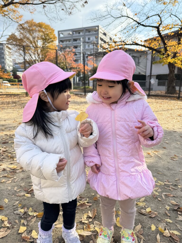 冷たい風が気持ちいいね