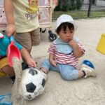 お外遊び⚽