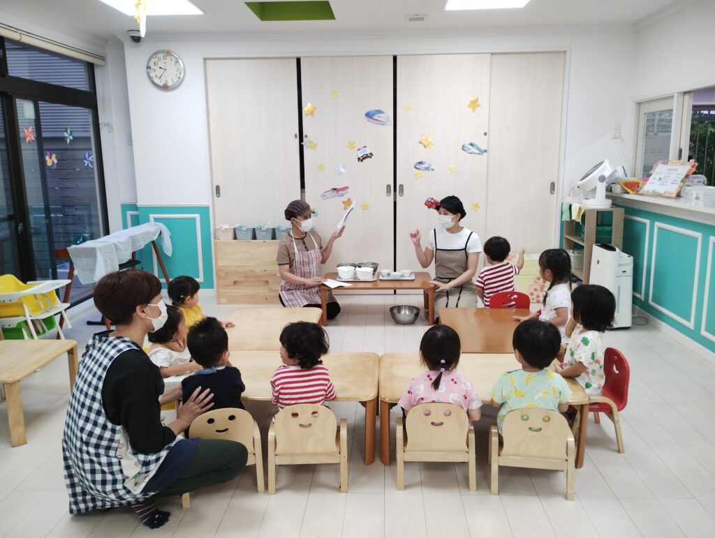 食育「お米研ぎ🌾」