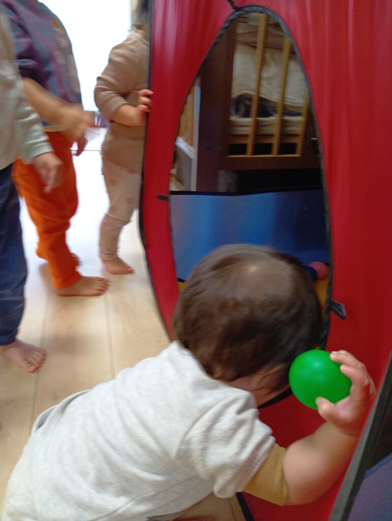 ボール楽しいね