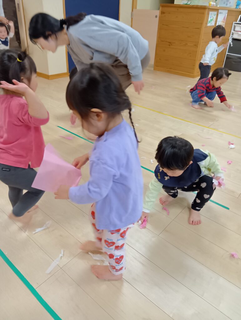 ふわふわひらひら